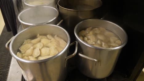 High-Angle-View-of-Pots-Boiling-Pierogies