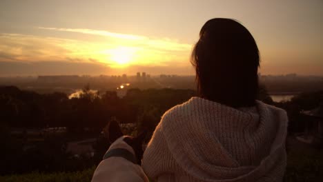 girl-watching-the-sun-glow