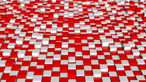 Abstract-background-with-red-and-white-squares-blocks