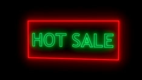 Neon-hot-sale-sign