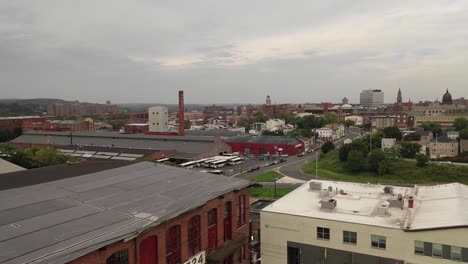 Aerial-of-Paterson,-New-Jersey