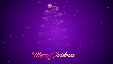 christmas-tree-color-purple-4K