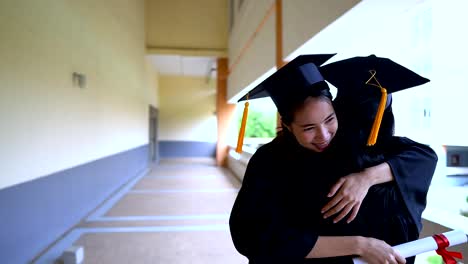 Black-graduates-wear-black-suits-on-graduation-day-at-university.