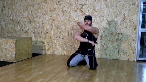 Martial-arts-Nunchaku-training-(slow-motion)-FDV