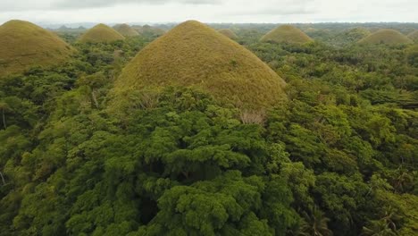 Landscape-with-green-hills-Bohol,-Philippines