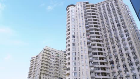 Apartments-in-a-Multi-story-Building-or-Skyscraper.-Panoramic-view-of-the-Exterior