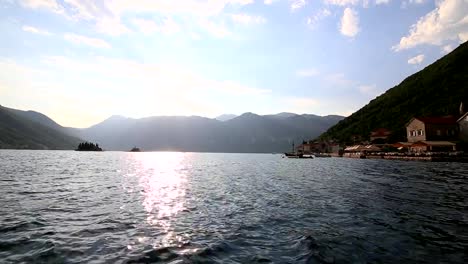 The-island-of-Gospa-od-Skrpjela,-Kotor-Bay,-Montenegro