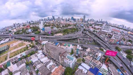 Lapso-de-tiempo-K-4-paisaje-urbano-de-Bangkok-de-Tailandia