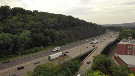 Aerial-of-Paterson,-New-Jersey