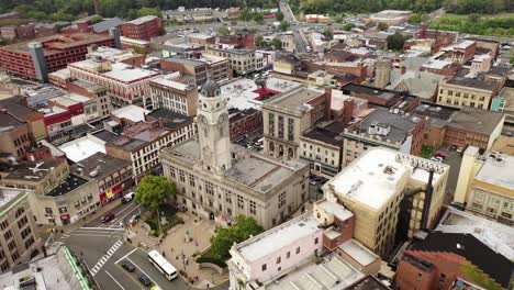 Aerial-of-Paterson,-New-Jersey