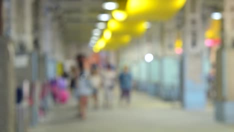 Blurred-background-white-interior-shopping-center-mall