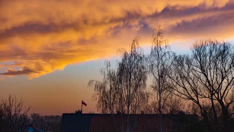 Lapso-de-tiempo-K-4-puesta-del-sol-otoño