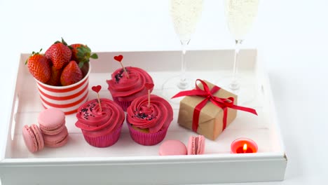 red-sweets-and-champagne-in-st-valentines-day