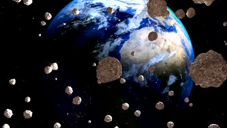 Asteroiden-kommen-nah-an-der-Erde-vom-Weltraum