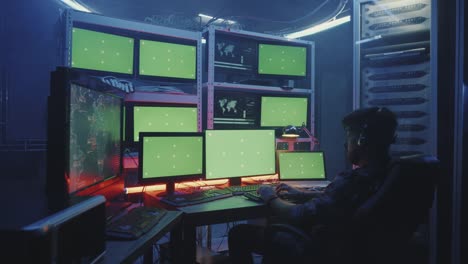 Hacker-spreading-computer-virus