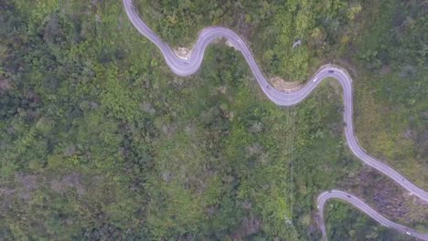 AERIAL-Road-On-Mountain-Pass