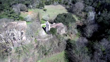 Romanesque-hermitage.-Aerial-view