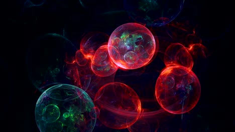 bubbles-abstract-background-4k