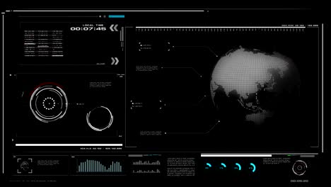 4K-UI-User-Interface-with-HUD-pi-bar-text-box-table-black-background-for-cyber-technology-and-futuristic-concept-with-grain-processed