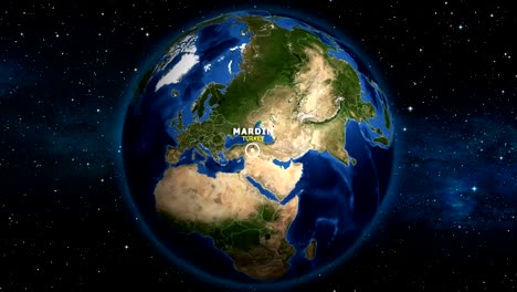 EARTH-ZOOM-IN-MAP---TURKEY-MARDIN