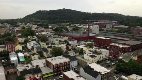 Aerial-of-Paterson,-New-Jersey