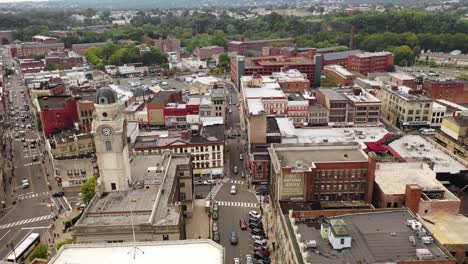 Aerial-of-Paterson,-New-Jersey