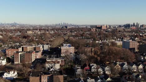 Aerial-of-Newark,-New-Jersey