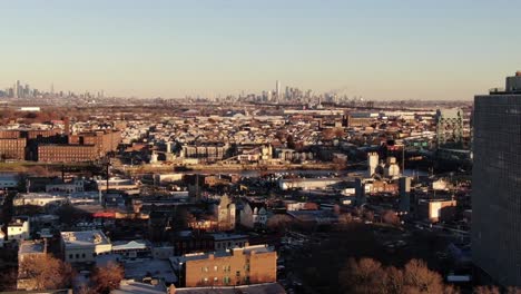 Aerial-of-Newark,-New-Jersey