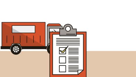 truck-and-checklist-delivery-service-animation