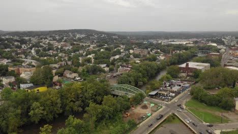 Aerial-of-Paterson,-New-Jersey