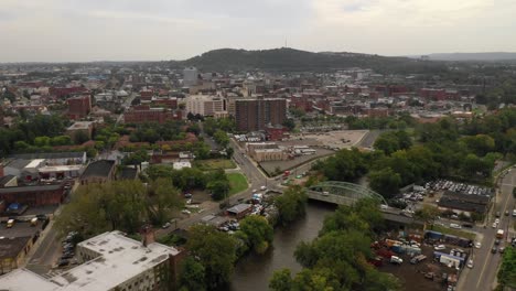 Aerial-of-Paterson,-New-Jersey