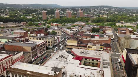 Aerial-of-Paterson,-New-Jersey