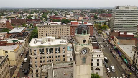 Aerial-of-Paterson,-New-Jersey