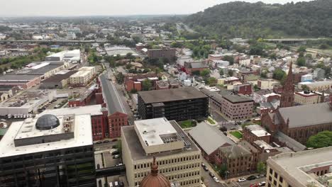 Aerial-of-Paterson,-New-Jersey