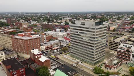 Aerial-of-Paterson,-New-Jersey