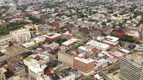 Aerial-of-Paterson,-New-Jersey