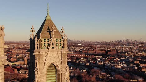 Aerial-of-Newark,-New-Jersey