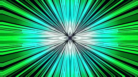 Abstract-neon-blue-and-green-star-shaped-background