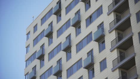 Windows-and-balconies-of-Apartment-building-in-new-residential-sleeping-area-in-Moscow