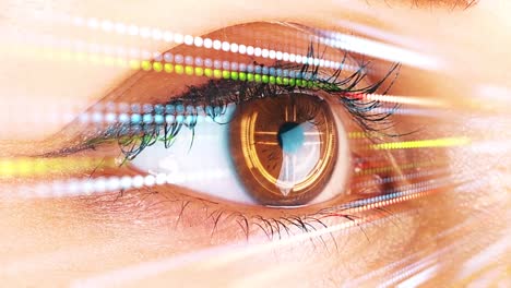 Ojo-humano-explorar-la-interfaz-de-la-tecnología.-Concepto-y-visión-futurista-de-la-realidad-aumentada