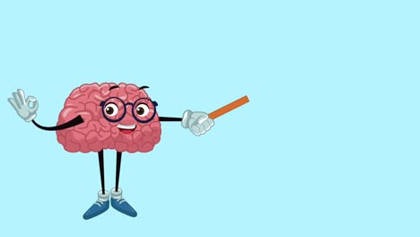 Dibujos-animados-divertida-cerebro-animación-HD