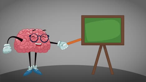 Dibujos-animados-divertida-cerebro-animación-HD