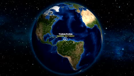 EARTH-ZOOM-IN-MAP---TRINIDAD-AND-TOBAGO-TUNAPUNA