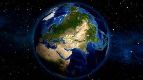 EARTH-ZOOM-IN-MAP---TURKMENISTAN-MARY