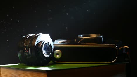 old-photo-camera-books