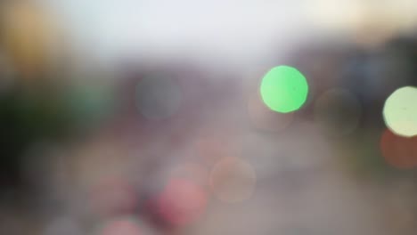 video-stock-bokeh-movement-blur-lighting-in-the-road-slow-style-background