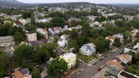 Aerial-of-Paterson,-New-Jersey