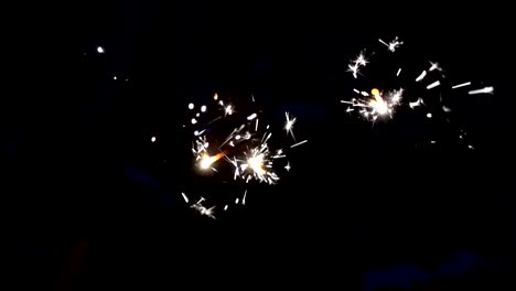 Christmas-sparkler-in-slow-motion,-close-up,-shot-at-1000-fps