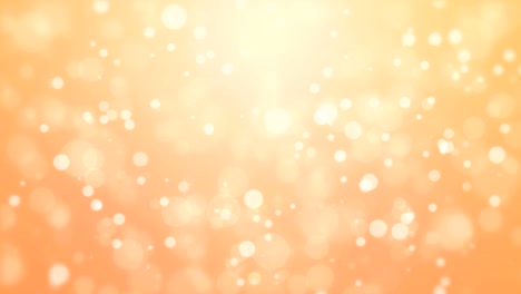 Orange-bokeh-lights-animated-background