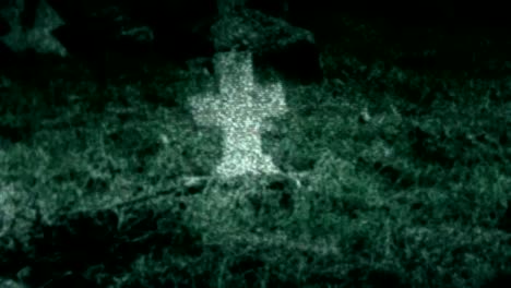 Ghost-on-old-cemetery